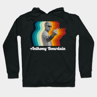 Anthony Bourdain Retro Fade Hoodie